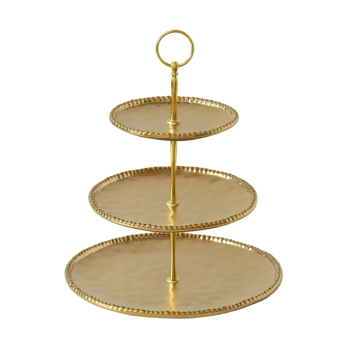 Gold Porcelain - 3 Tier Stand