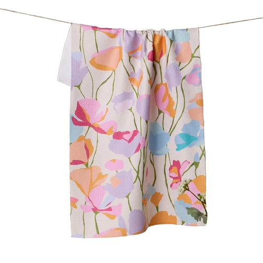 Tea Towel - Sunlit Garden