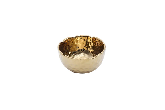 Gold Porcelain - Mini Snack Bowl