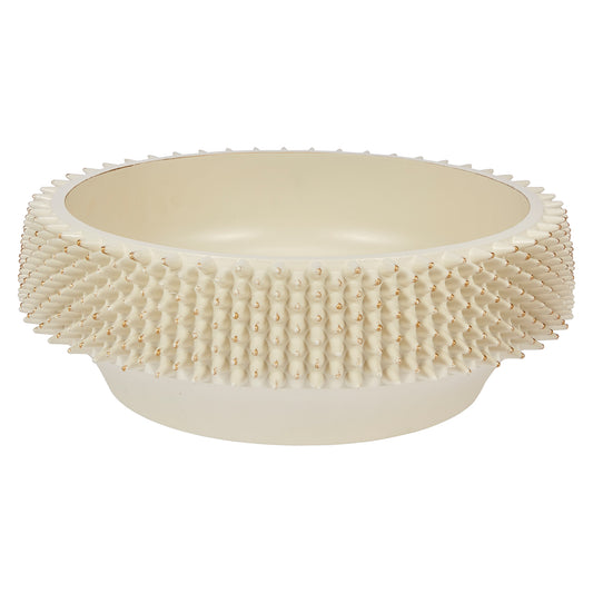 Spike Bowl - Cream