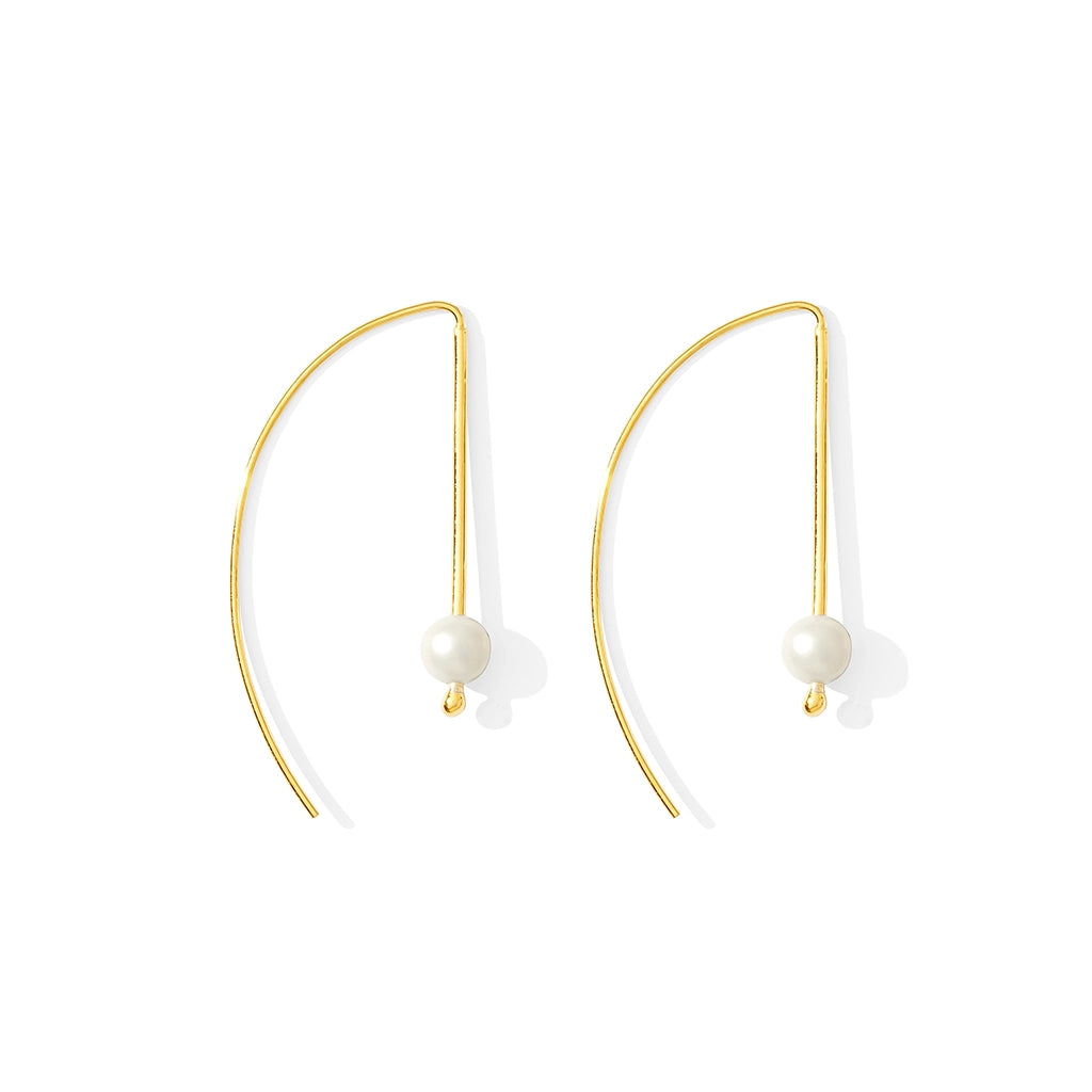 Freshwater Pearl Hook Earring