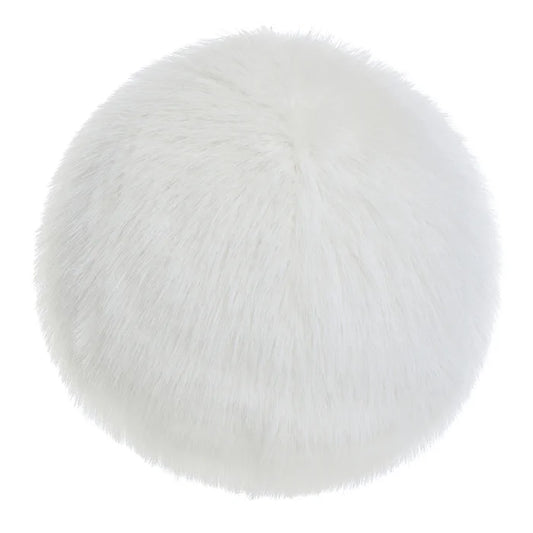 White Faux Fur - 12x12