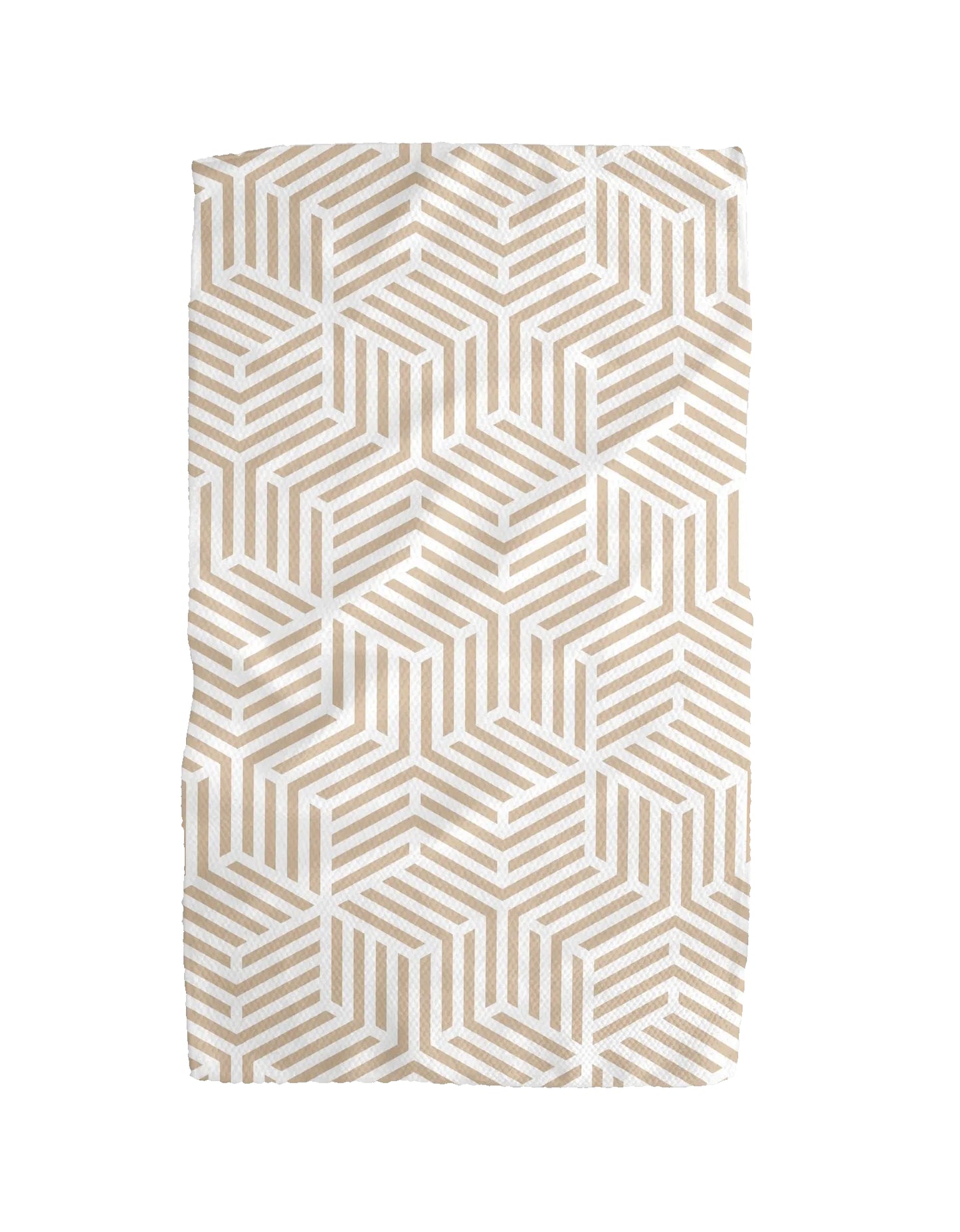 Tea Towel - Stacked Cubes