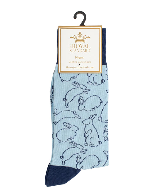 Socks - Blue Bunny