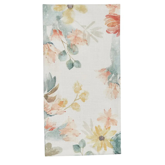 Tea Towel - Watercolor Floral