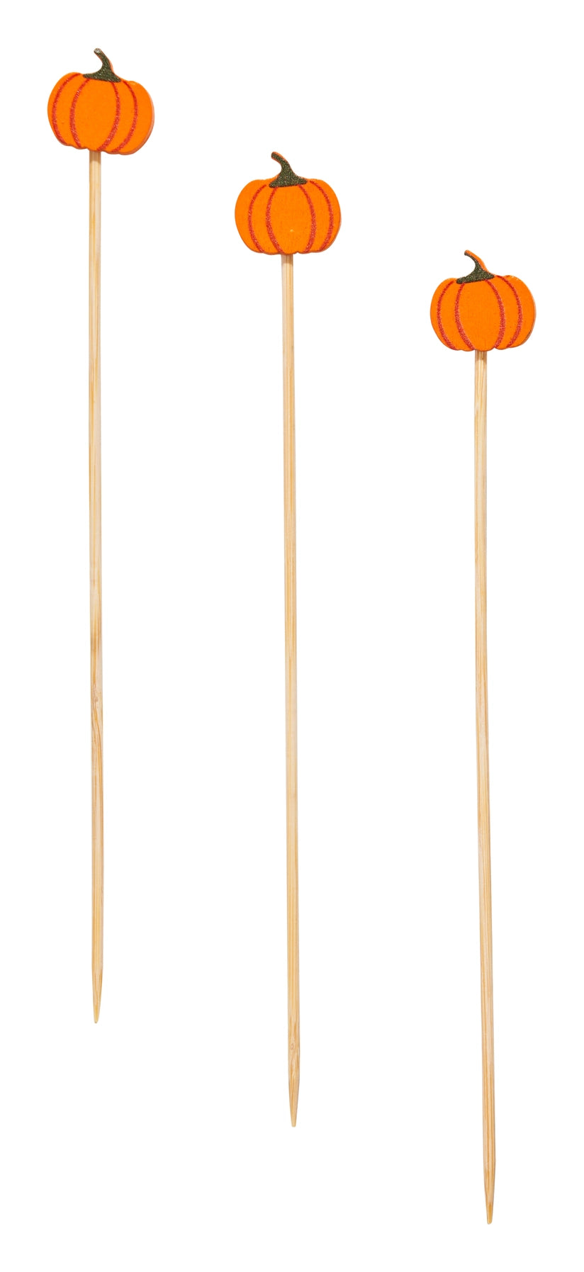 Bamboo Picks - Pumpkin