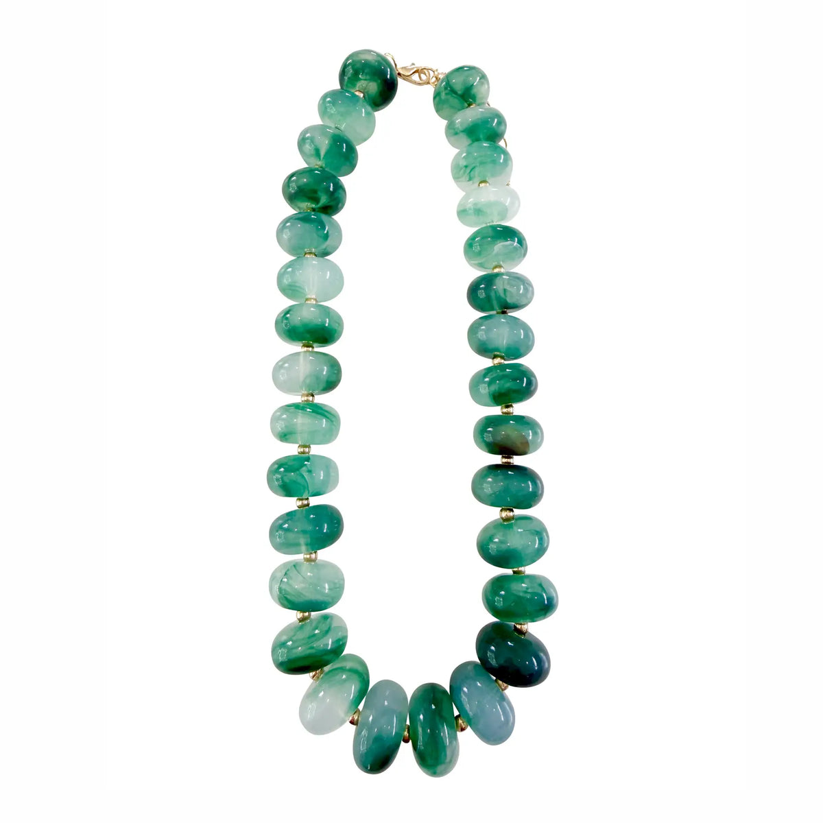 Green Beaded Necklace