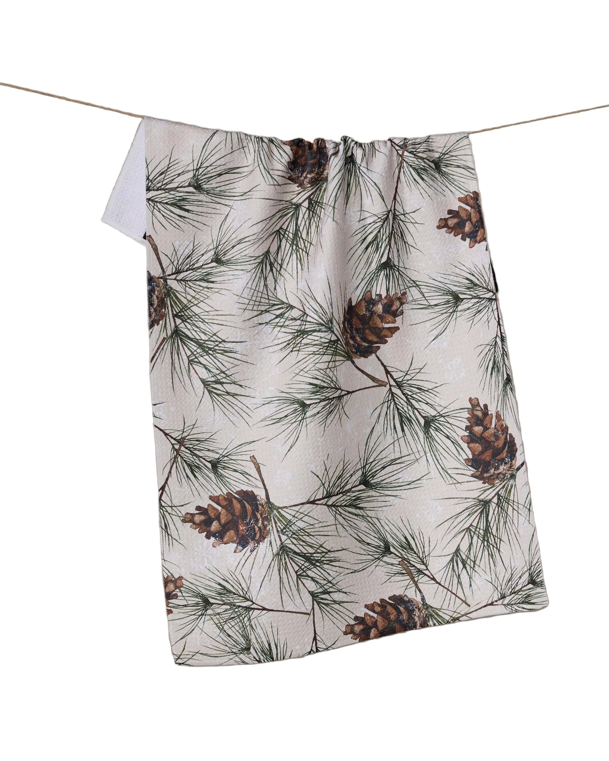 Tea Towel - Evergreen Frost