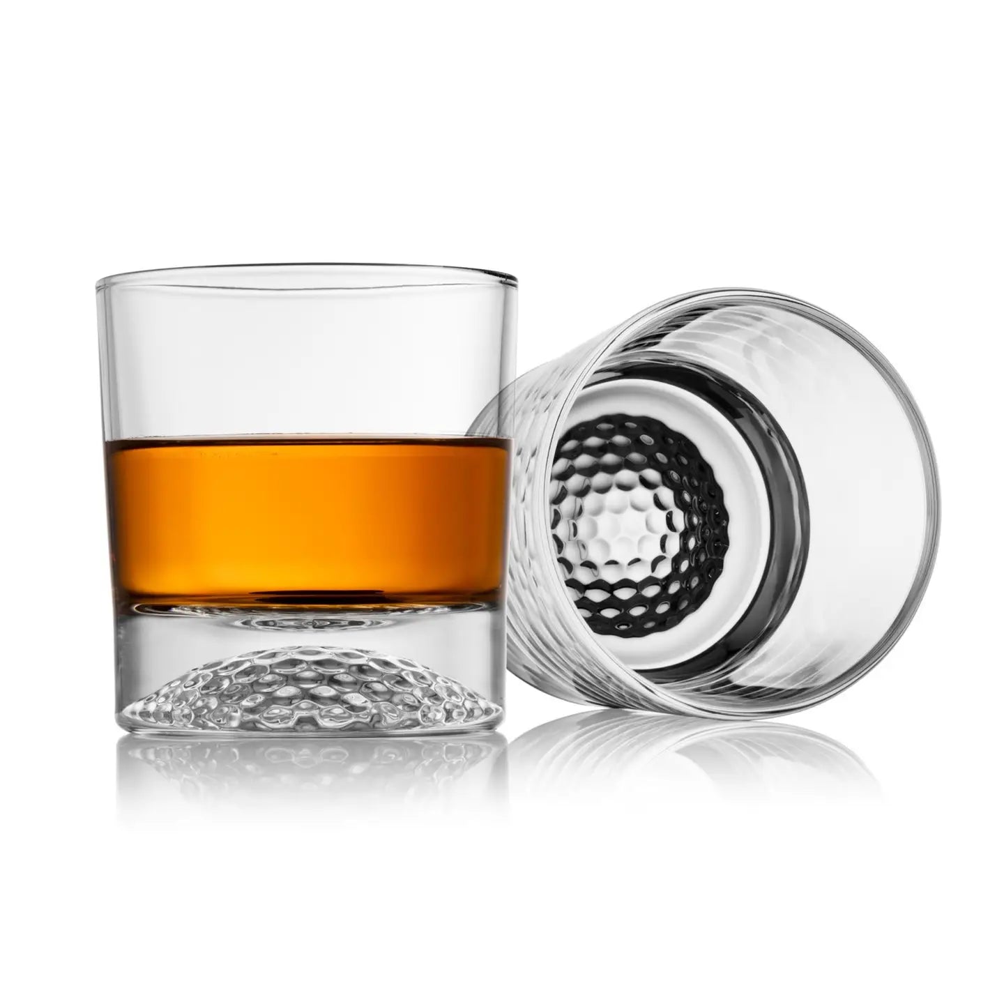 Golf Ball Glass S/2