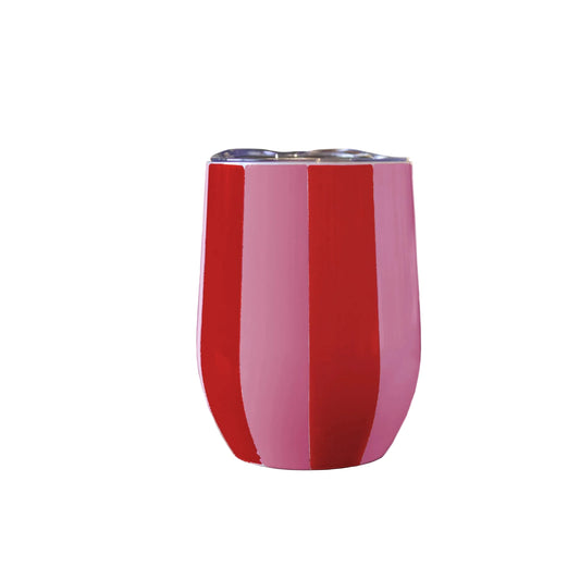 Short Tumbler - Pink & Red