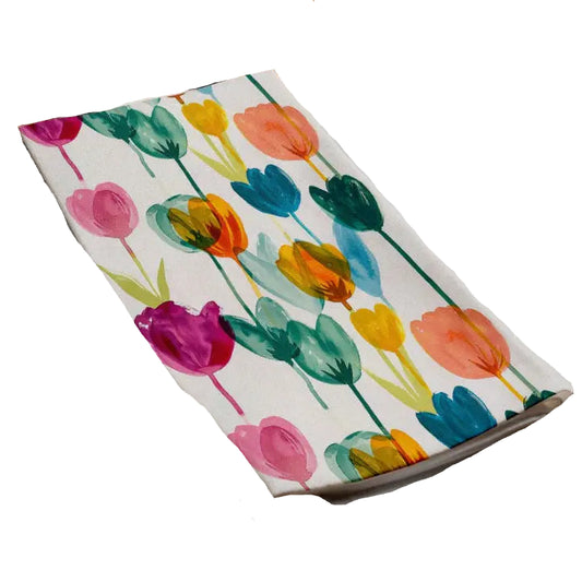 Guest Napkin - Marker Tulips