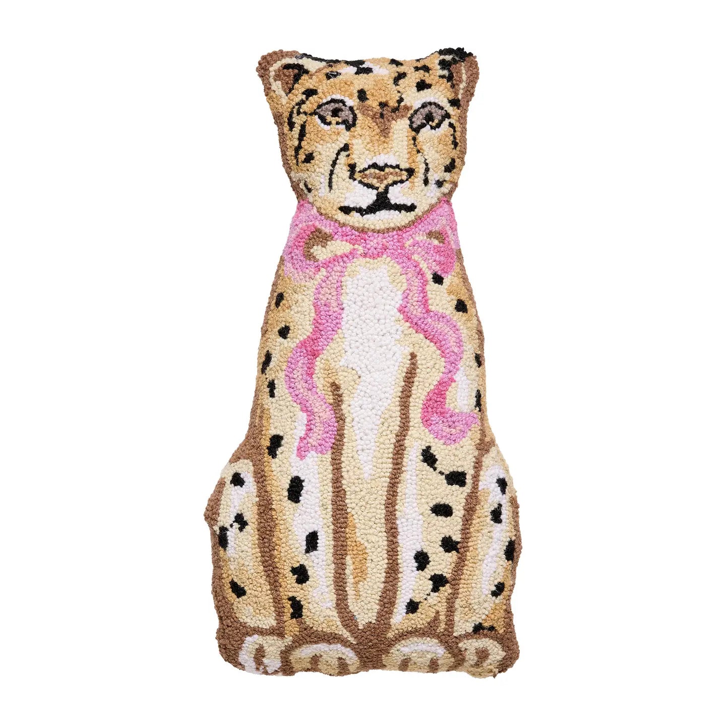 Pink Leopard Hook Pillow