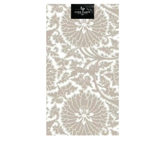 Guest Napkin - Linen Toile