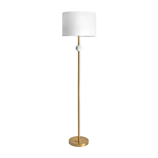 Marble/Gold Floor Lamp