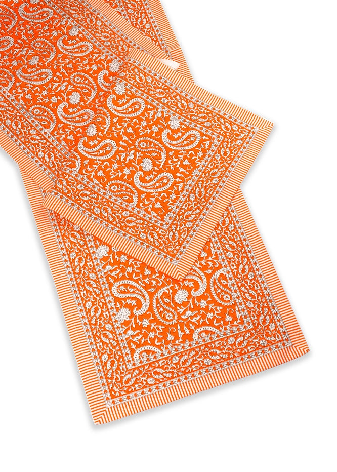 Table Runner - Tangerine Twirl