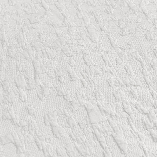 Matelassé Comforter Set - King - White