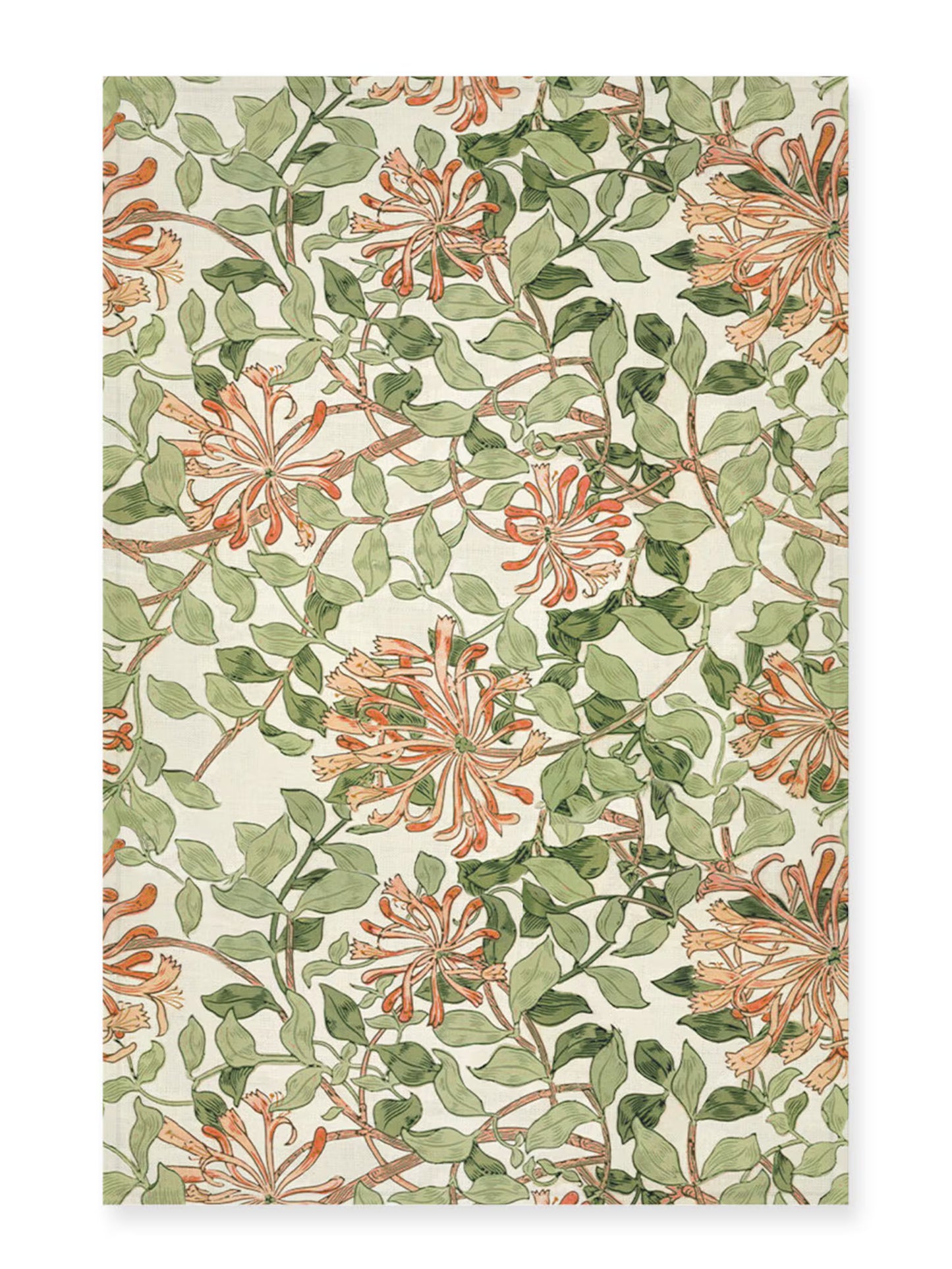 Tea Towel - Sophisticated Honeysuckle