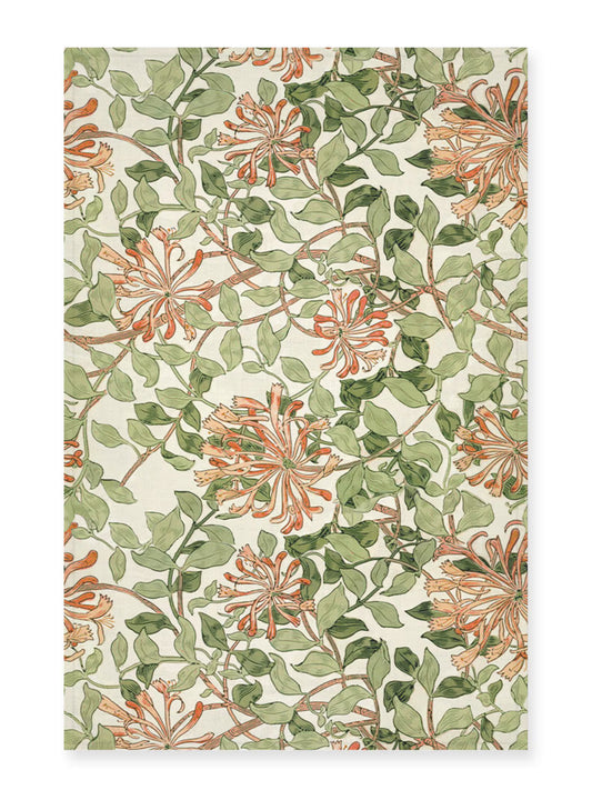 Tea Towel - Sophisticated Honeysuckle