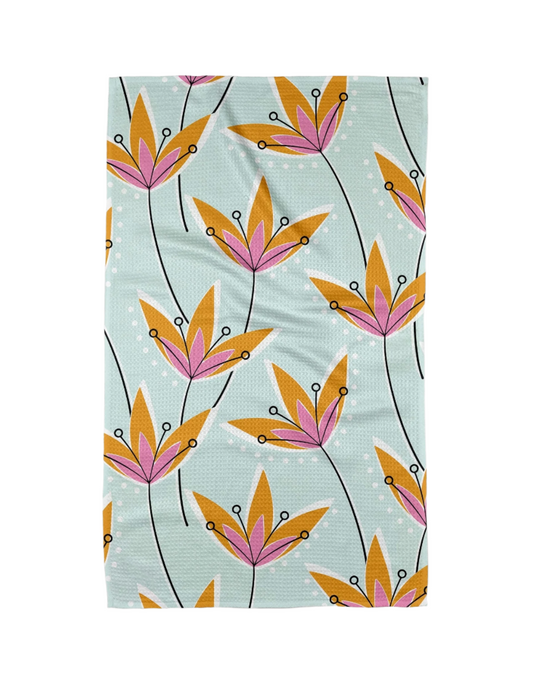 Tea Towel - Retro Floral