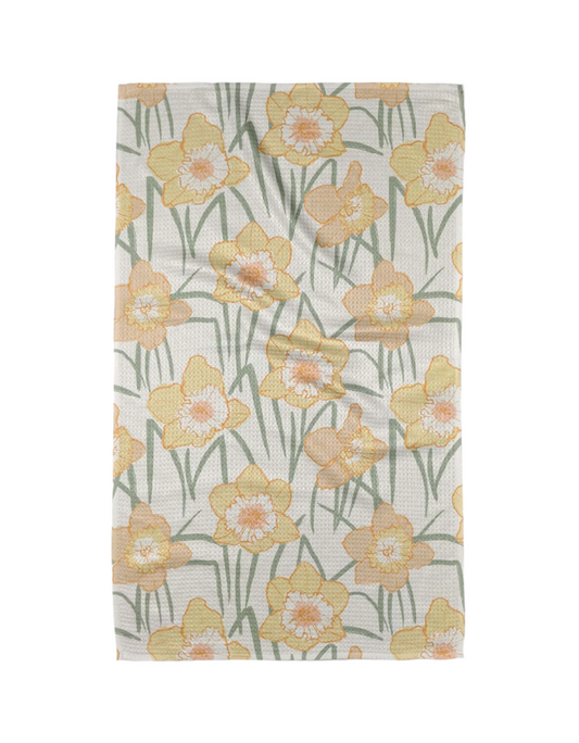 Tea Towel - Spring Daffodil