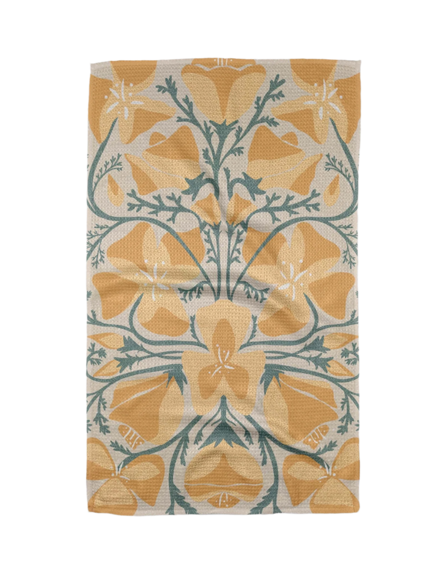 Tea Towel - Golden Poppy