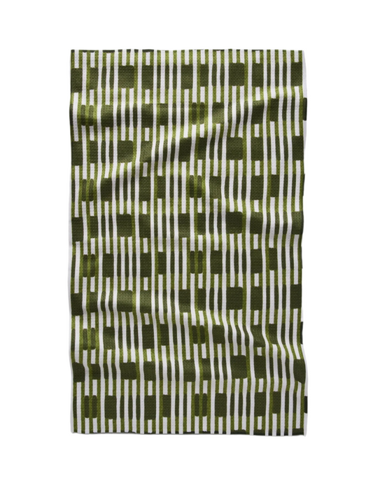 Tea Towel - Clover Stripe