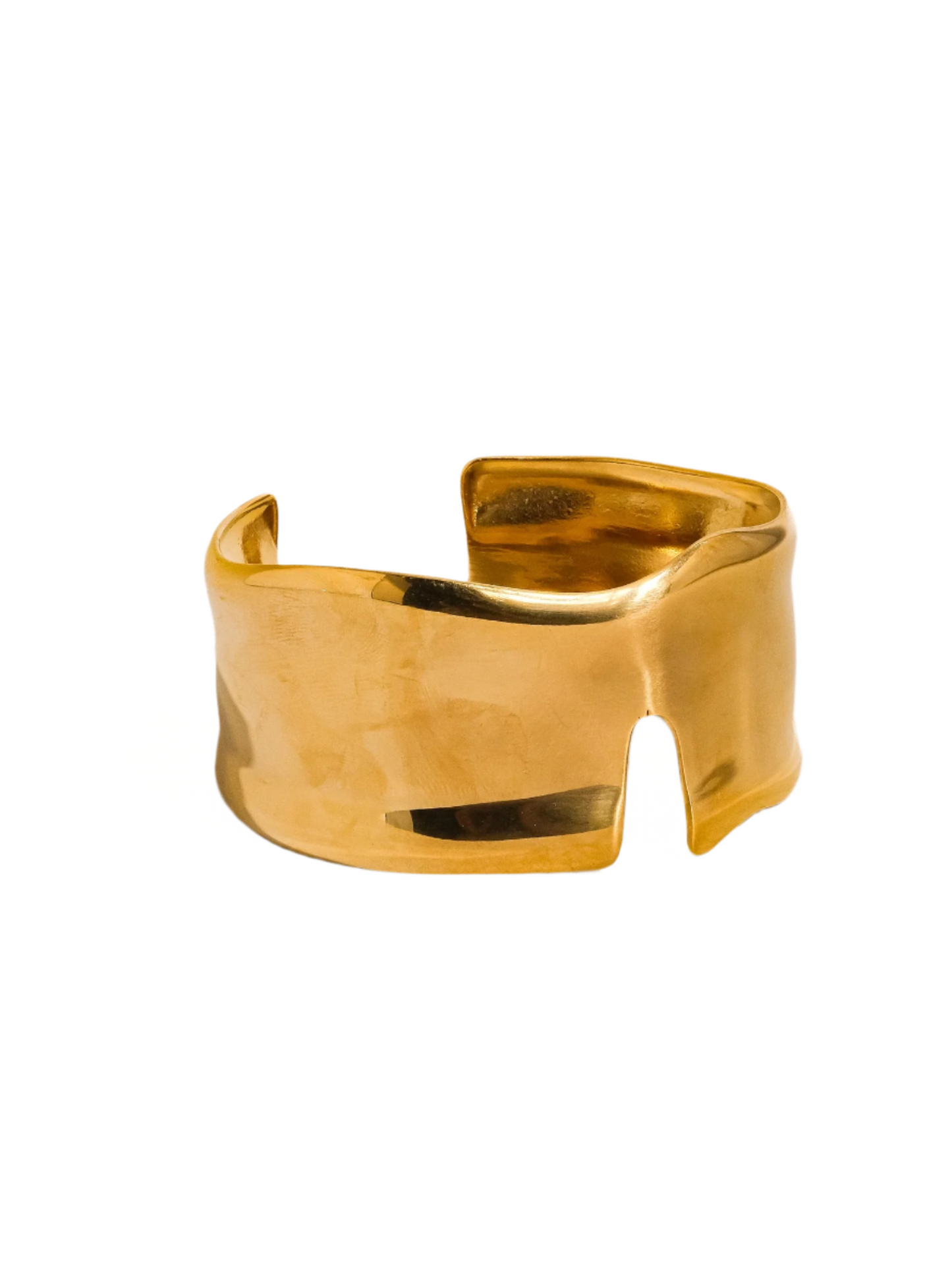 Gold Cut-Out Bangle