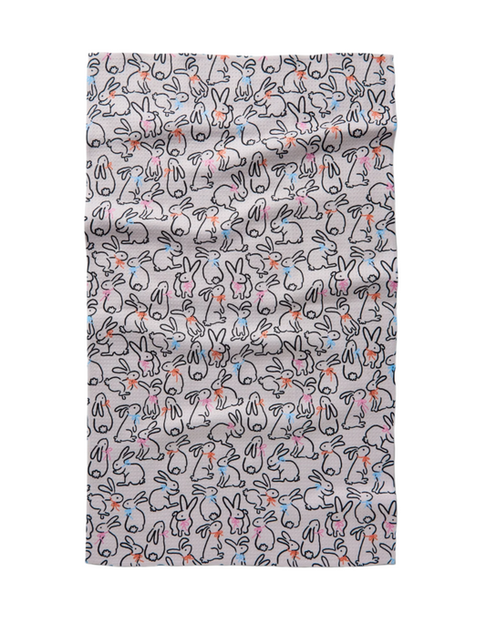 Tea Towel - Playful Bunnies