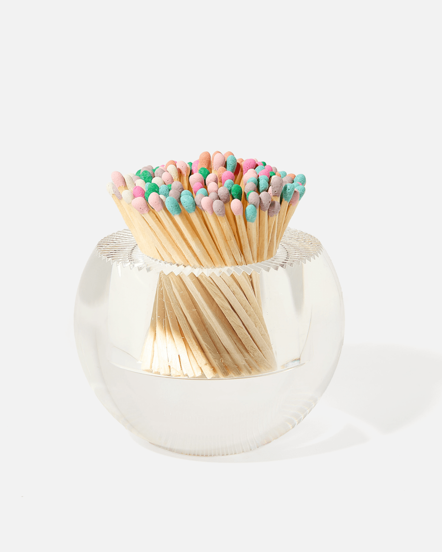 Acrylic Match Striker - Round/Confetti Matches