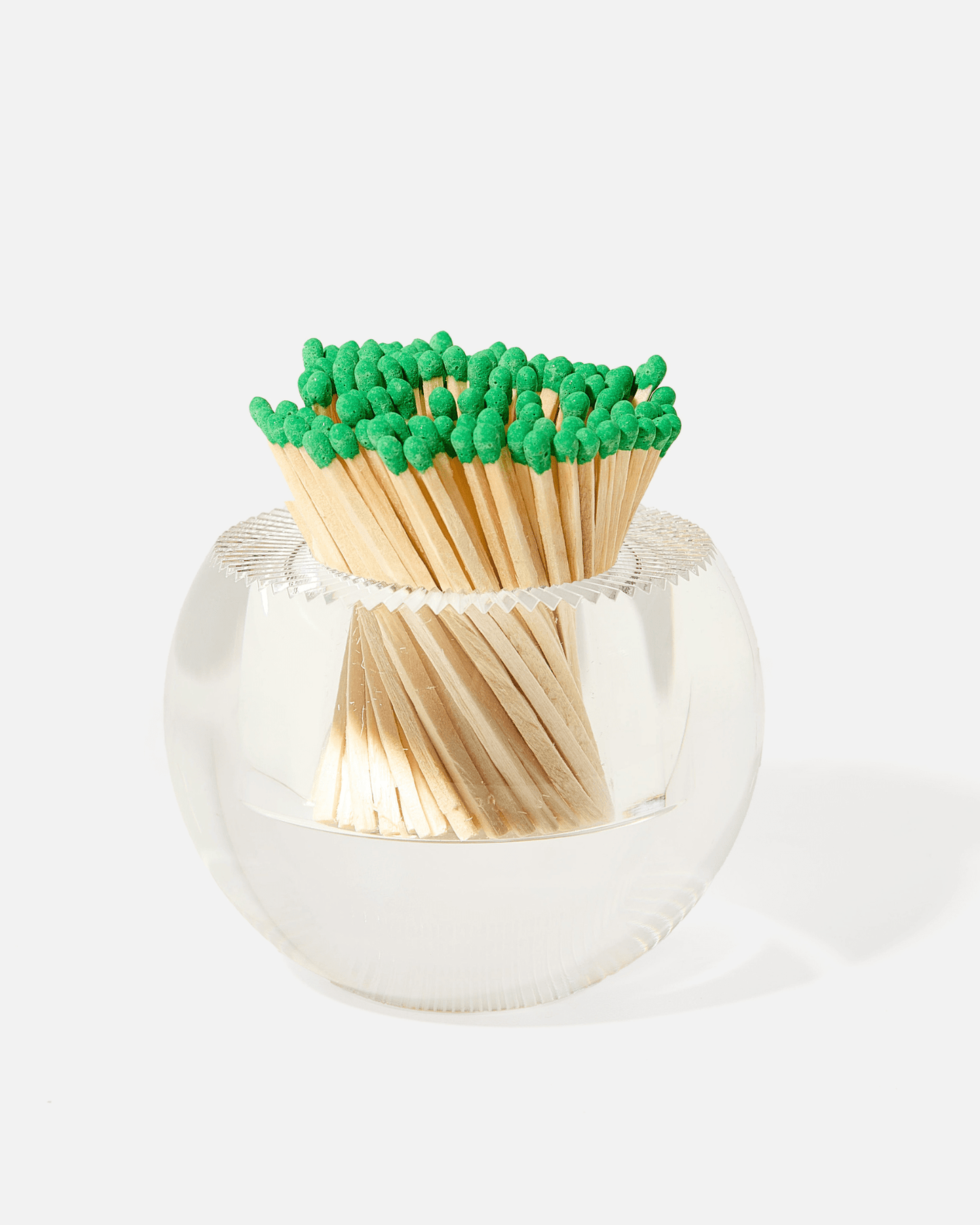 Acrylic Match Striker - Round/GreenMatches