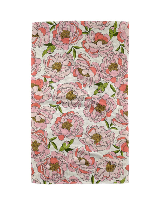 Tea Towel - Peony Paradise