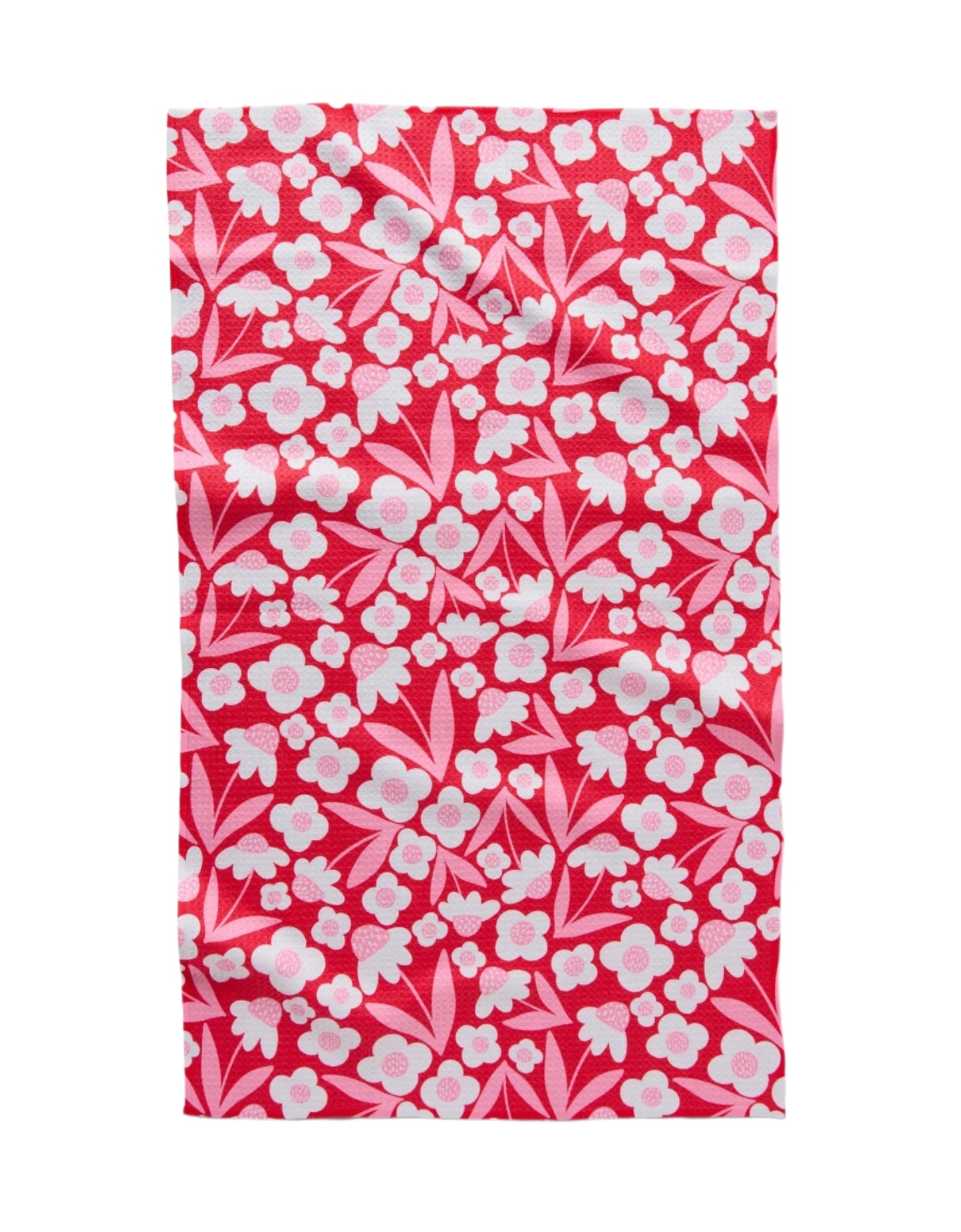 Tea Towel - Pink Blooms