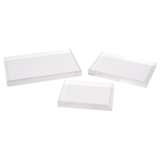 Crystal Rectangle Riser - Assortment