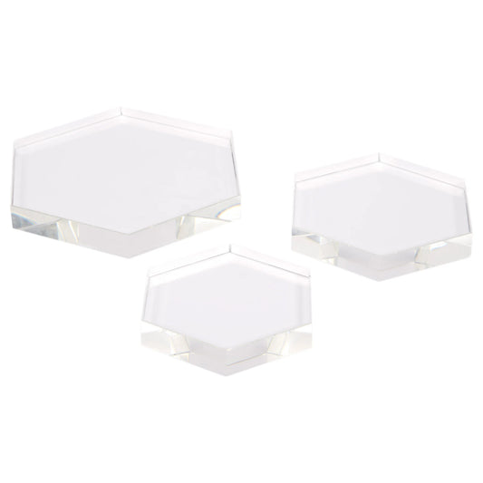 Crystal Hexagon Riser - Assortment