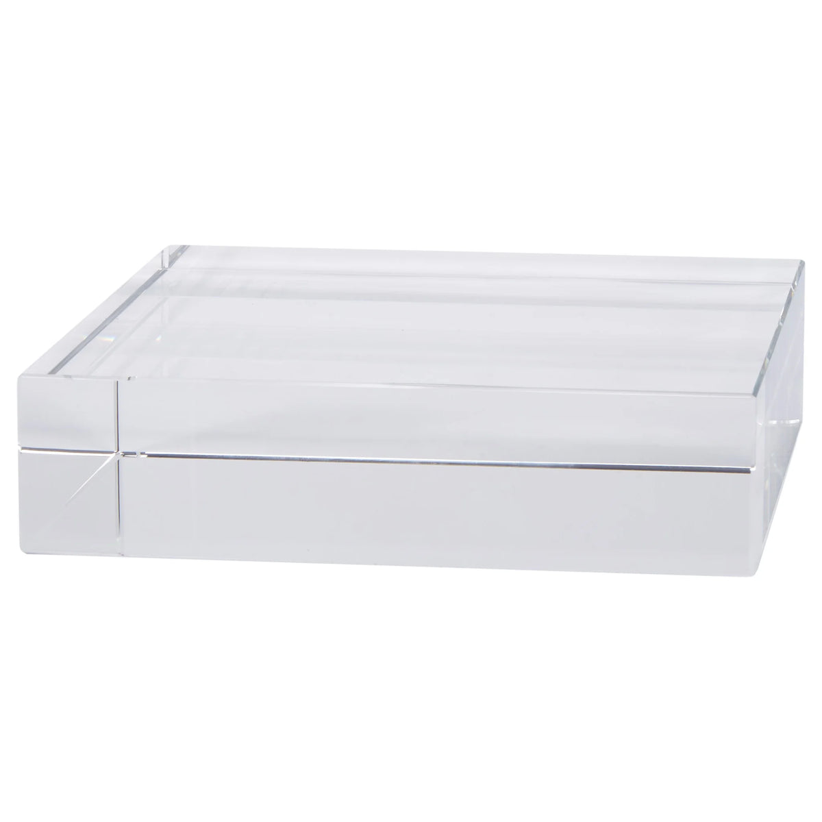 Square Rock Riser Thick Crystal Square Riser – Fig Modern