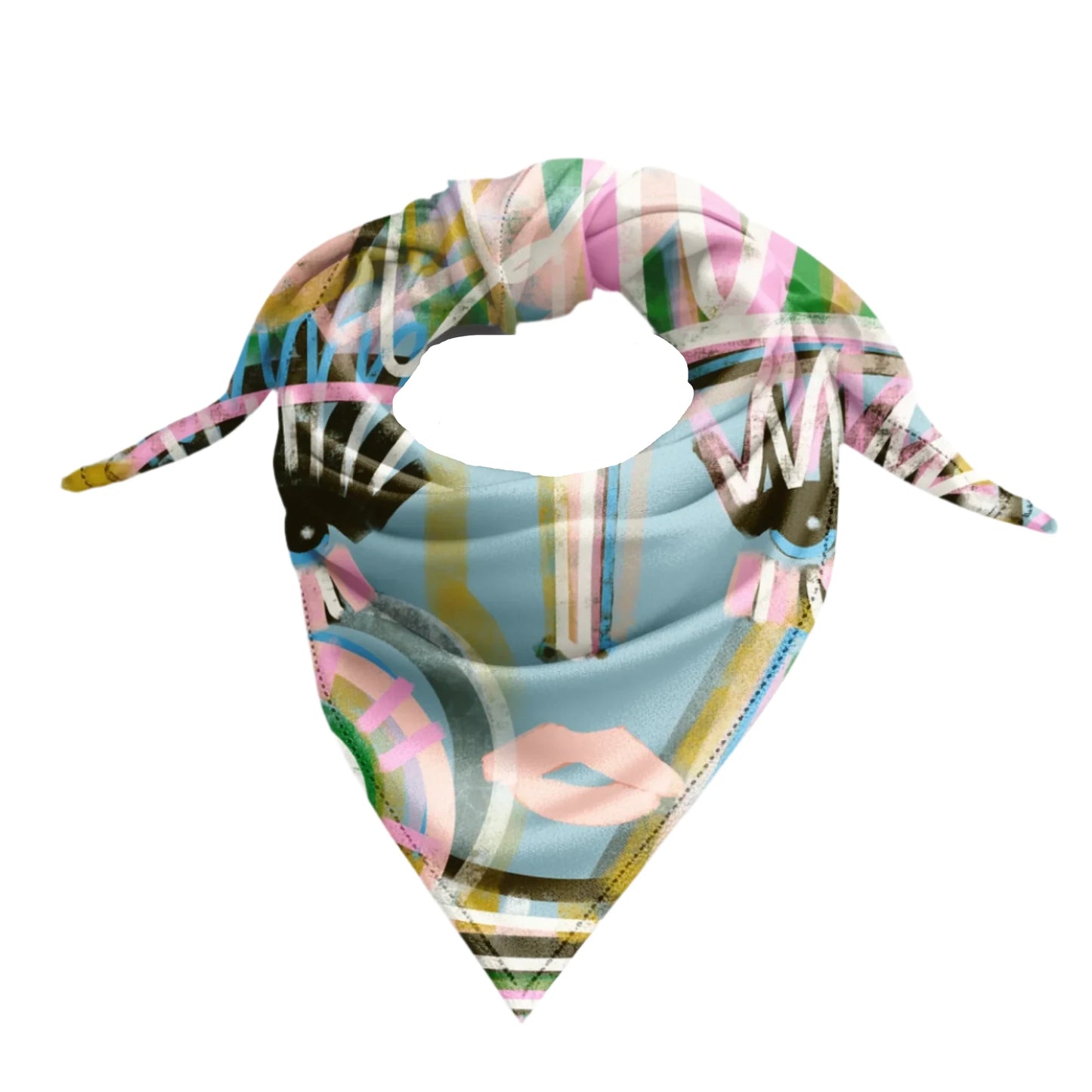 Silk Scarf - Candy Land Chica