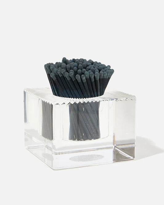 Acrylic Match Striker - Square/Black Matches