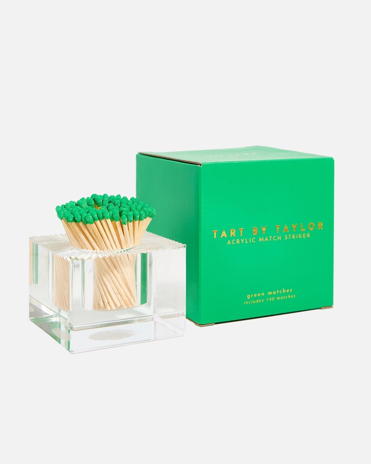 Acrylic Match Striker - Square/GreenMatches