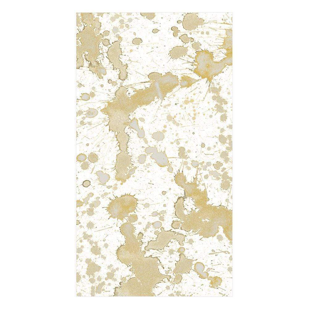 Guest Napkin - Splatter Gold