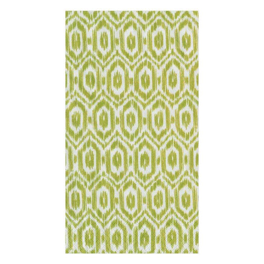 Guest Napkin - Ikat Green