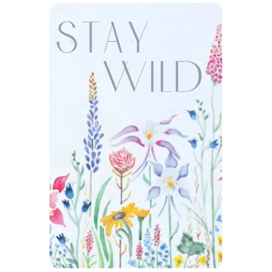 Playing Cards - Stay Wild