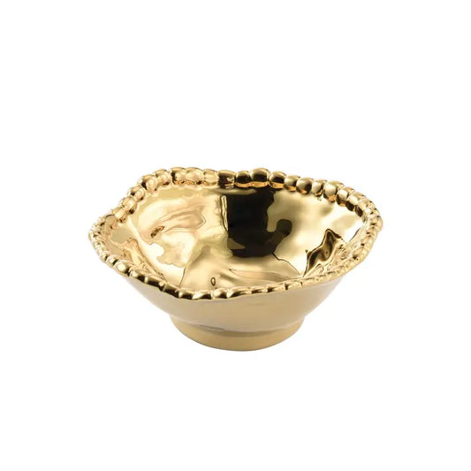 Gold Porcelain - Snack Bowl