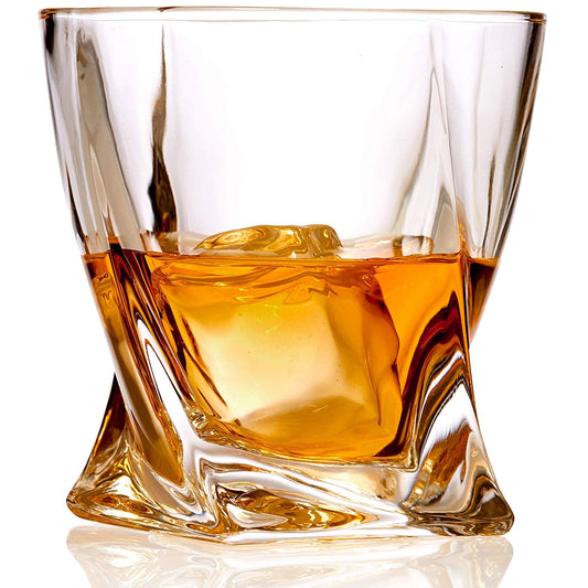 Twist Whiskey Glass