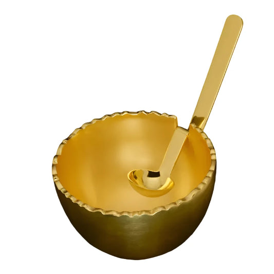 Gold Spoon/Bowl - Small