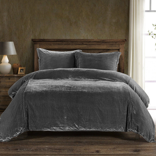 Stella Velvet Duvet Set