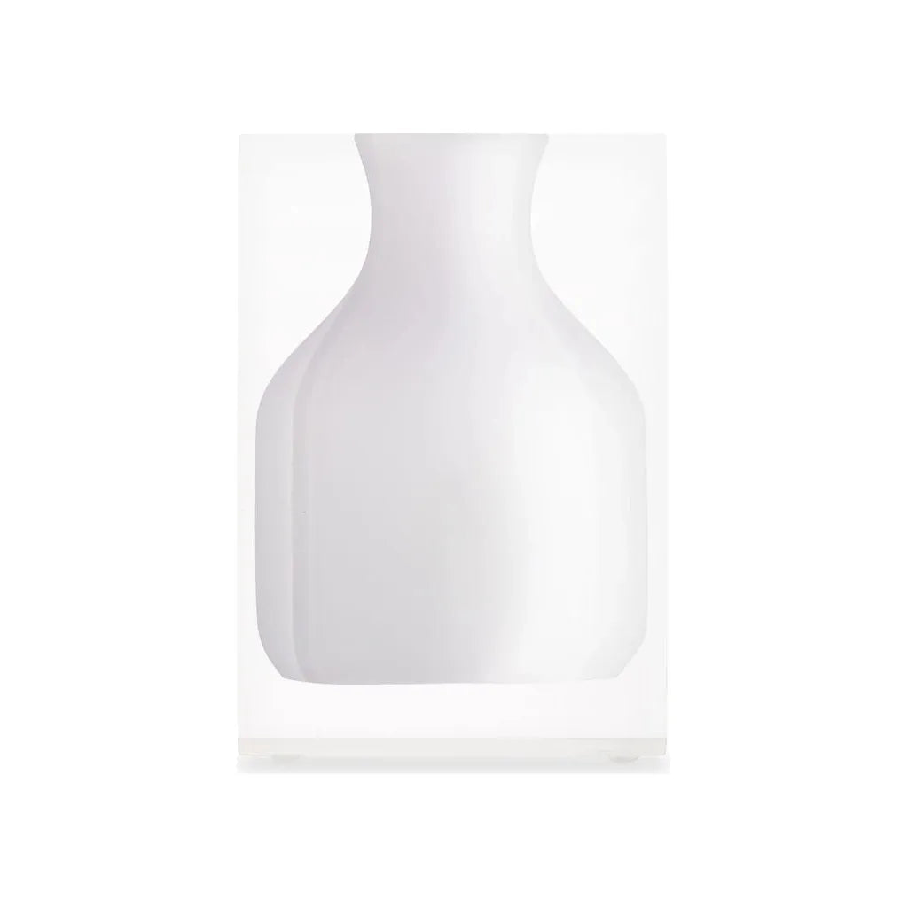 Acrylic Bud Vase - Hogan White