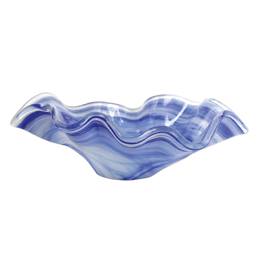 Onda Glass - Cobalt/Large Bowl